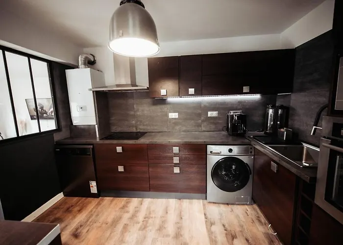 Appartement - Centre Ville - Autoroute A 5 Minutes Chez William